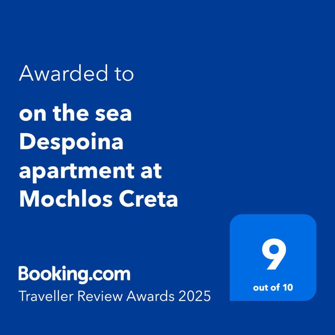 On The Sea Despoina Apartment At Mochlos Creta Exterior photo